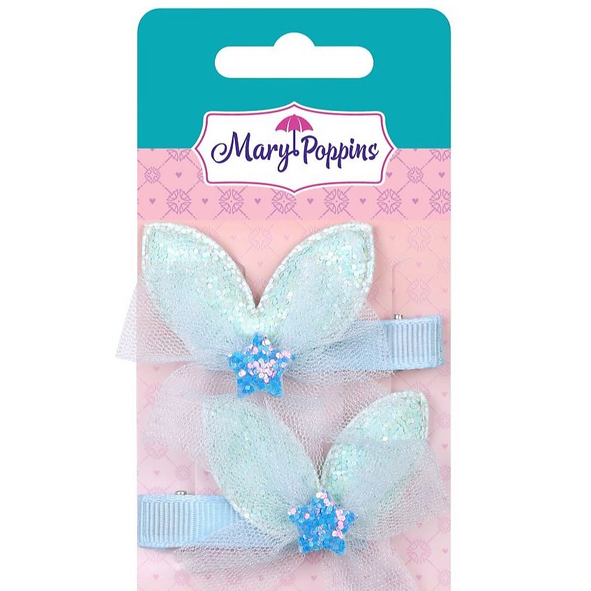 Изображение товара MARY POPPINS Набор зажимов "Зайка", Бежевый