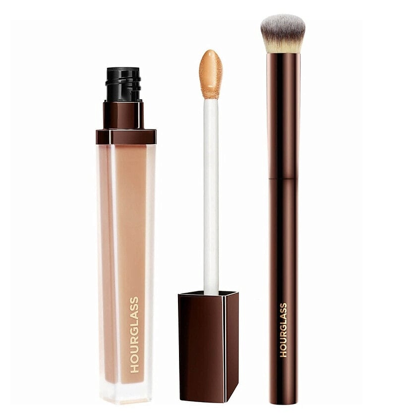 Изображение товара HOURGLASS Набор для лица Airbrush Concealer и кисть Vegan Apricot