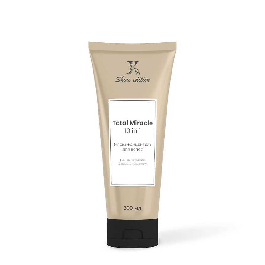 Изображение товара JKERATIN Маска-концентрат для волос «Total Miracle 10 in 1» Разглаживание & восстановление, 1 шт.