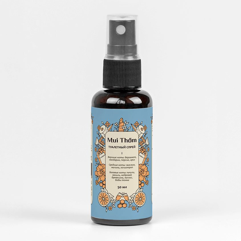 Изображение товара MUI THOM Освежитель воздуха № 1, туалетный спрей парфюмированный, 50 мл