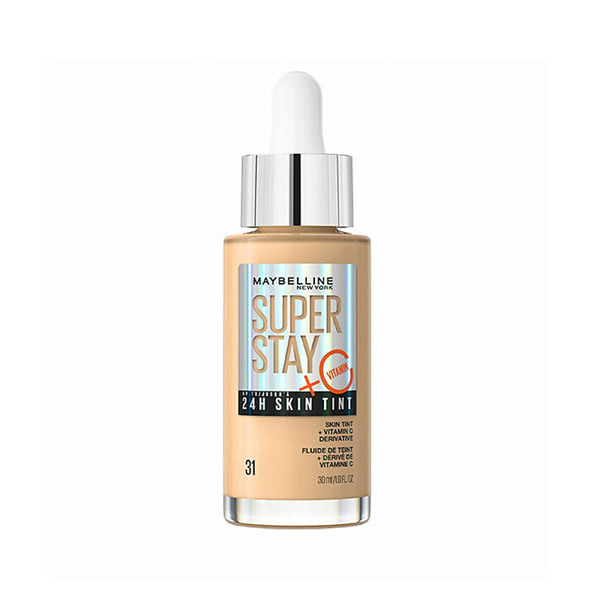 Изображение товара MAYBELLINE Тональный тинт-сыворотка Super Stay Skin Tint + Vitamin C, № 31