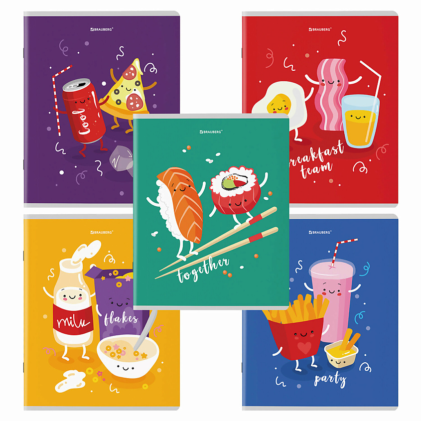 Изображение товара BRAUBERG Тетради ДЭК, 5 шт