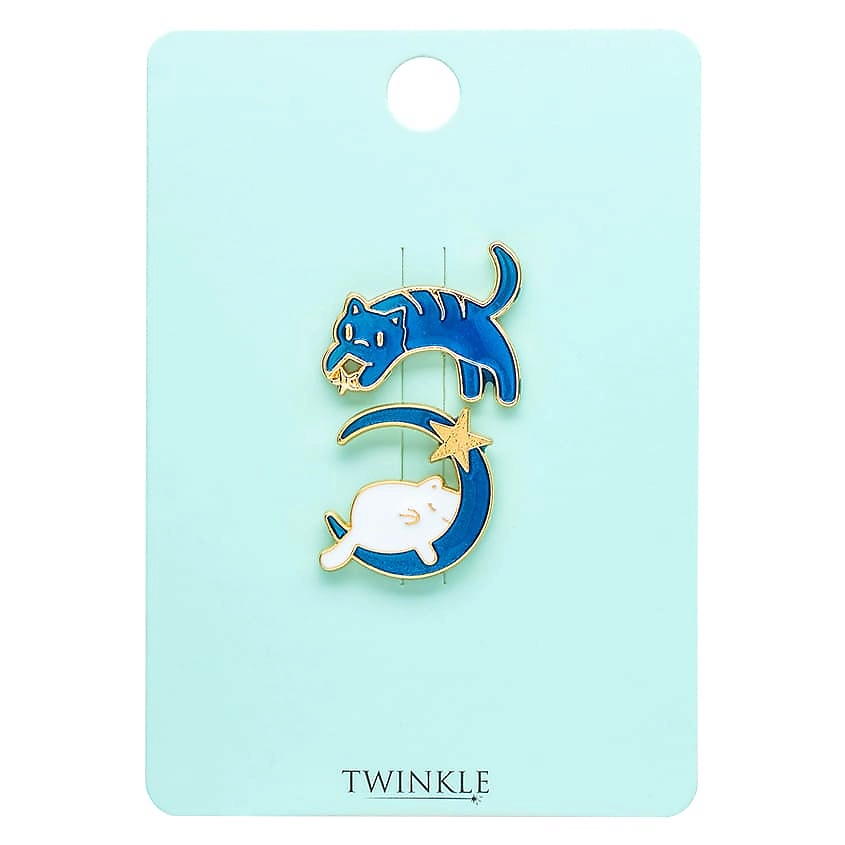 Изображение товара TWINKLE Набор значков SPACE CATS, 2 шт.