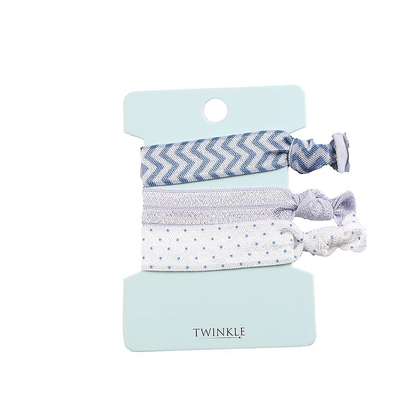 Изображение товара TWINKLE Набор резинок для волос Blue, 3 шт.
