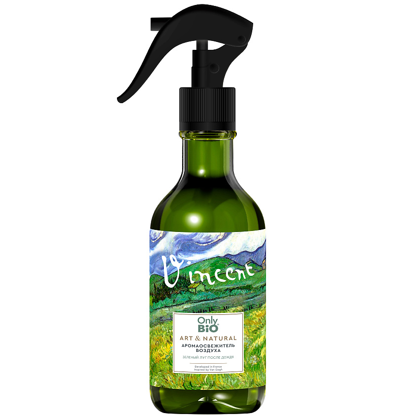 Изображение товара ONLY BIO Аромаосвежитель воздуха Зеленый луг после дождя серии Only Bio Art & Natural, 1 шт.