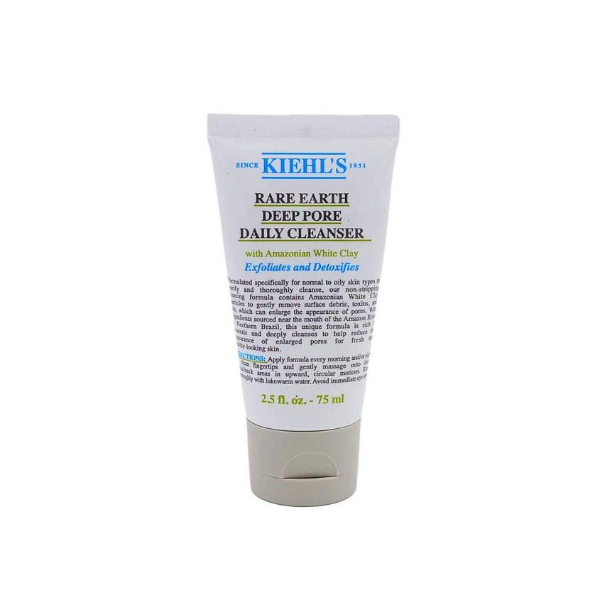 Изображение товара KIEHL'S Гель для умывания с амазонской глиной Rare Earth Deep Pore Cleanser, 75 мл