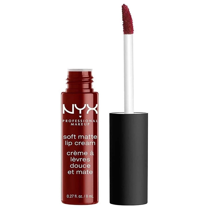 Изображение товара NYX PROFESSIONAL MAKEUP Матовая жидкая помада для губ Soft Matte Lip Cream, 27 - Madrid