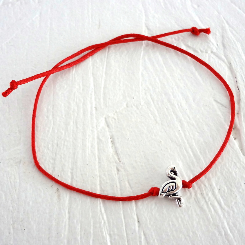 Изображение товара Браслет желаний с символом на красной нити регулируемый стильный аксессуар