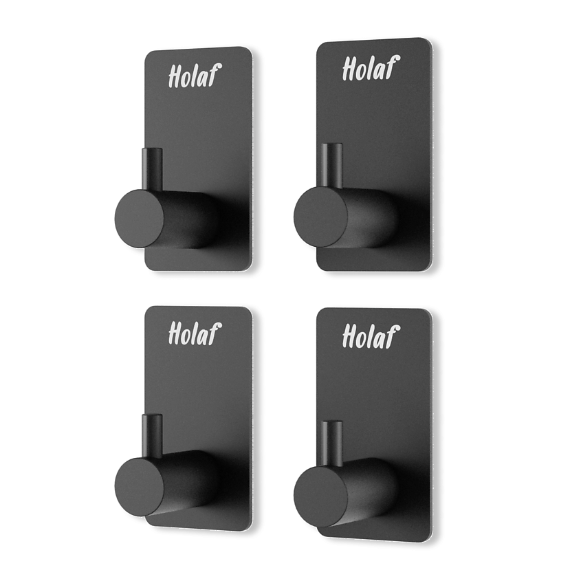 Изображение товара HOLAF Крючки самоклеящиеся настенные, 4 шт., 4 шт.
