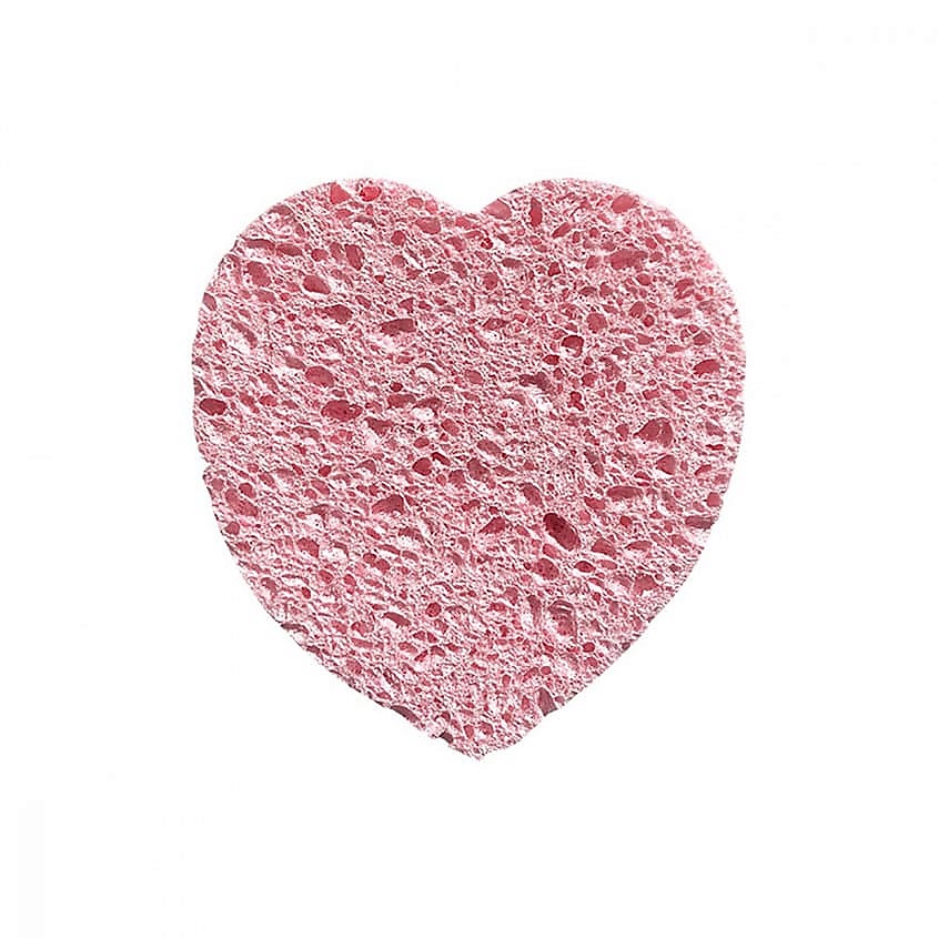 Изображение товара Натуральный спонж сердце для макияжа и ухода кожа кожа лицо