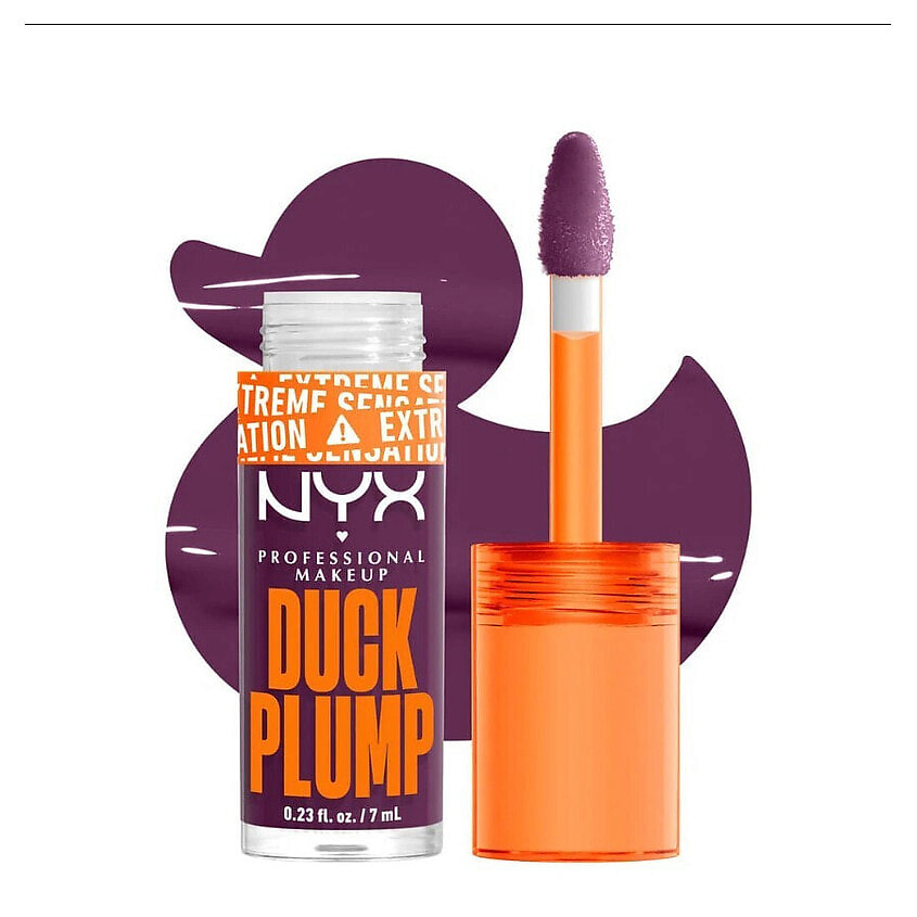 Изображение товара NYX PROFESSIONAL MAKEUP Блеск для губ для придания объема Duck Plump High Pigment Lip Gloss, 17 Pure Plump