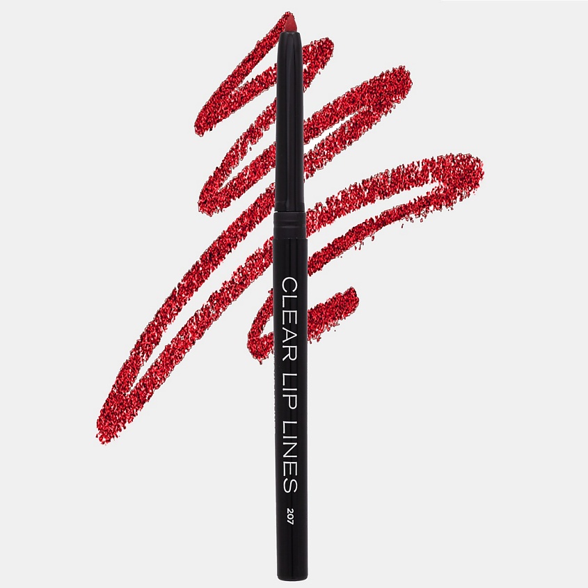 Изображение товара PARISA COSMETICS Карандаш автоматический для губ № 207, № 207 Красный 1 г