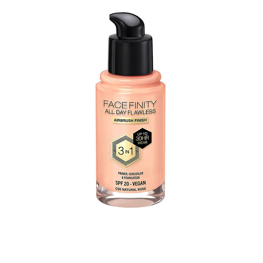 Изображение товара MAX FACTOR Тональный крем для лица Facefinity All Day Flawless, 50 natural rose