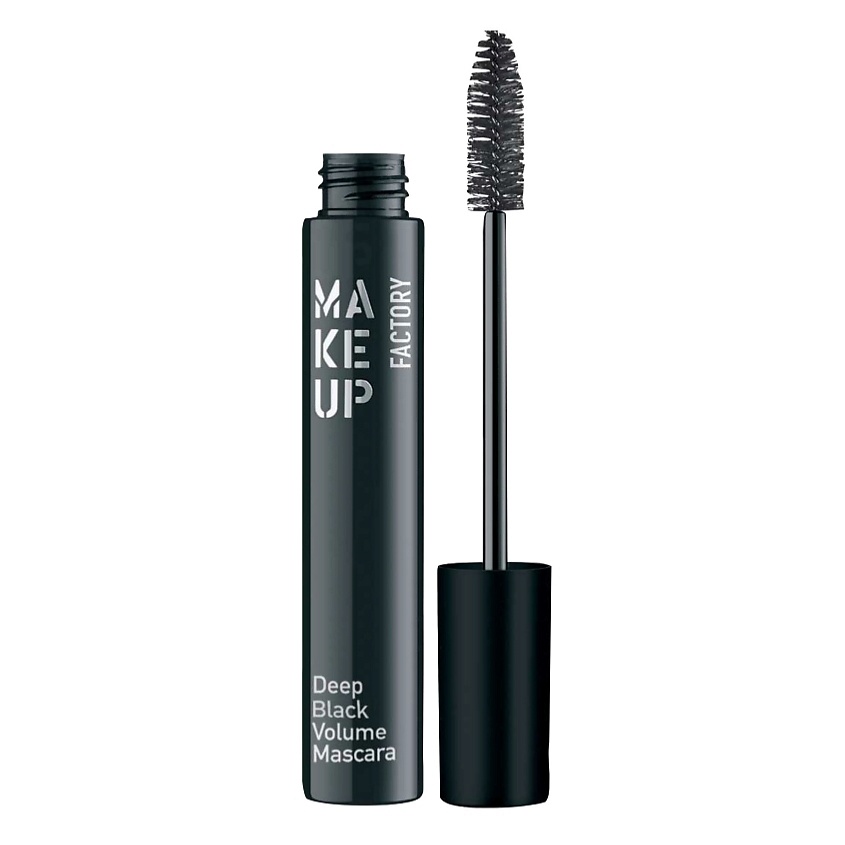 Изображение товара Тушь для ресниц MAKE UP FACTORY Deep Black Volume Mascara 18мл - укрепление и объем