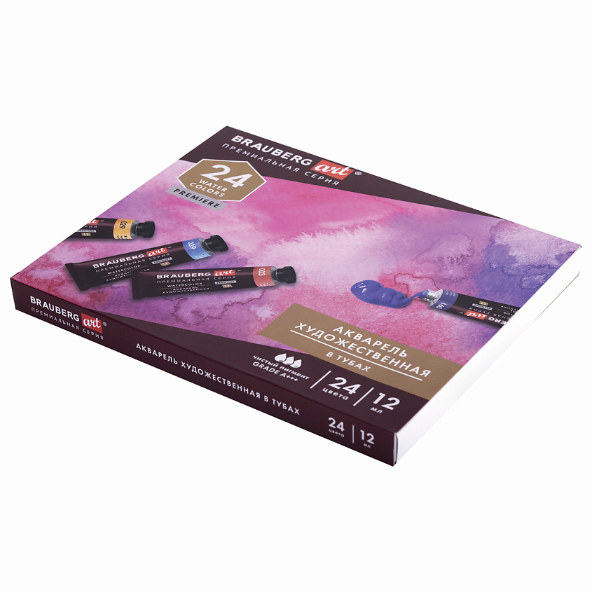 Изображение товара BRAUBERG Акварель художественная ART PREMIERE, Комбинированный