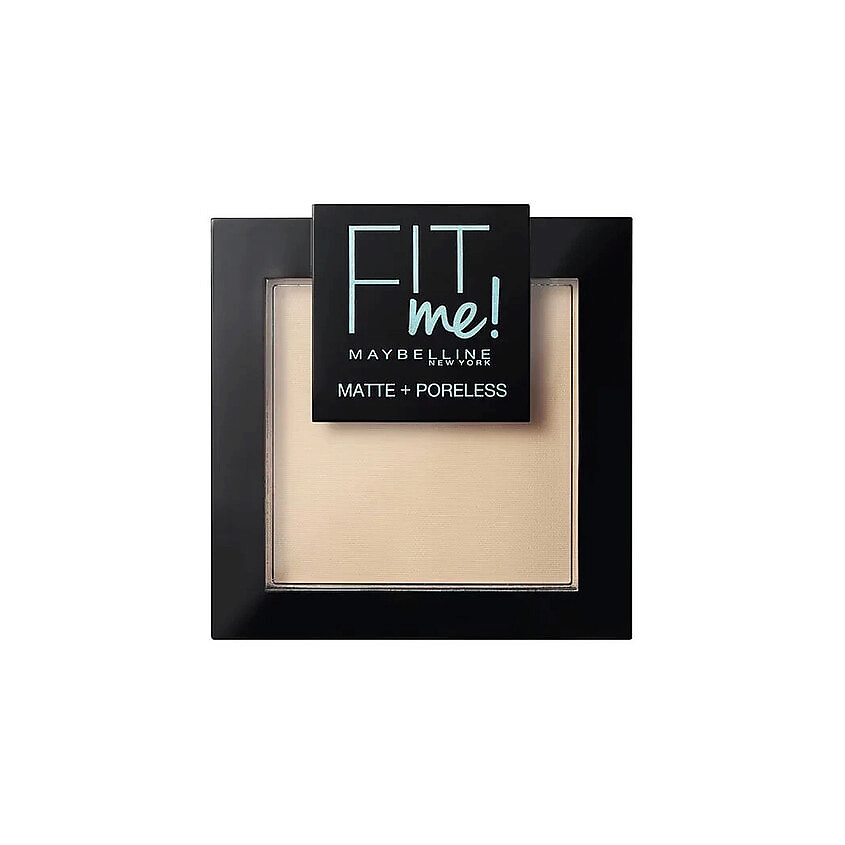 Изображение товара Майбелайн Fit Me Matte & Poreless пудра 105 Natural Ivory для жирной кожи