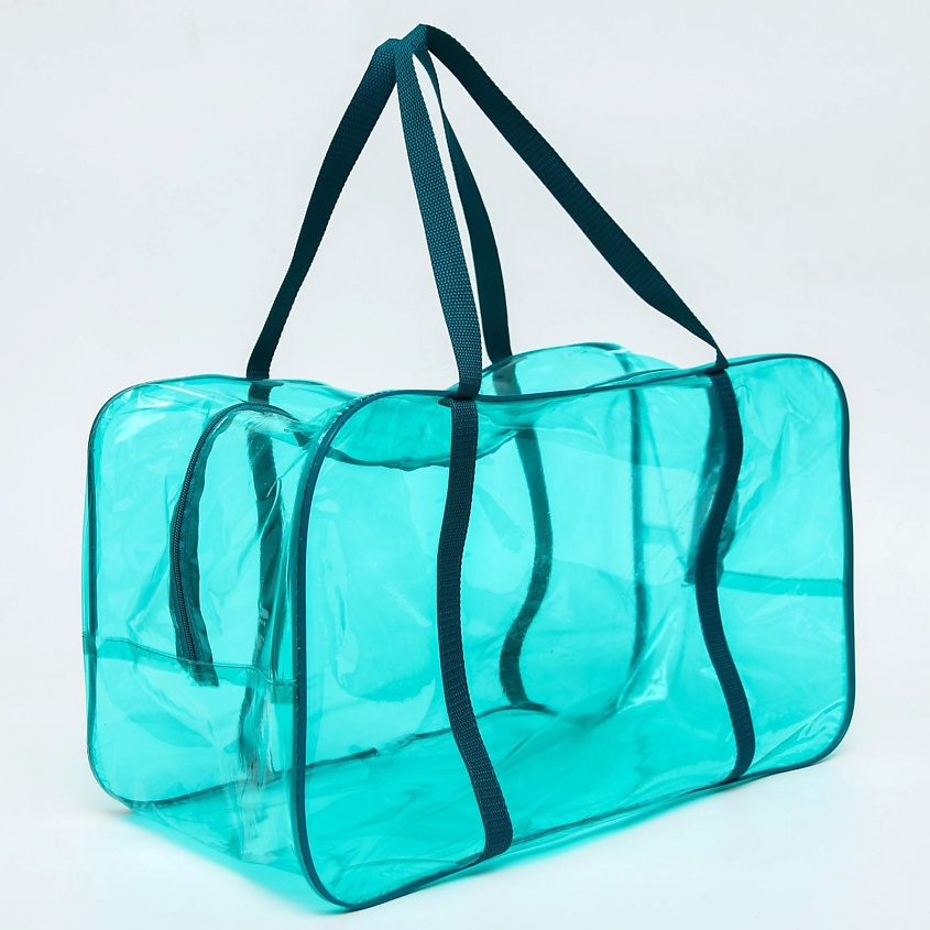 Изображение товара MUM&BABY Сумка в роддом 30х50х25, цветной ПВХ, цвет бирюзовый