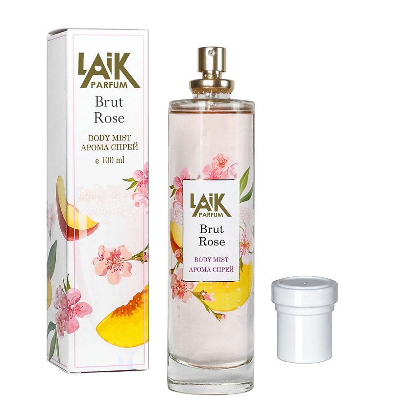 Изображение товара Парфюмерный спрей для тела LAIK PARFUM Brut Rose воздушный цветочный аромат 100мл