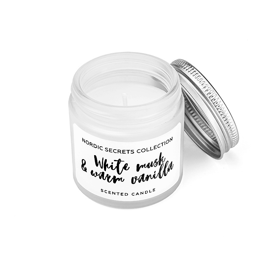 Изображение товара Ароматическая свеча White Musk & Warm Vanilla NORDIC SECRETS COLLECTION
