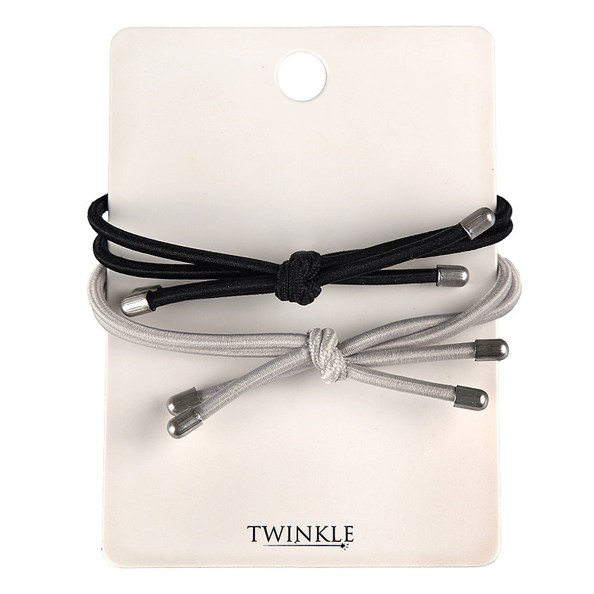 Изображение товара Набор резинок для волос TWINKLE с металлическими деталями