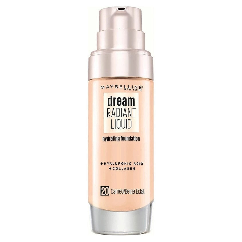 Изображение товара MAYBELLINE Увлажняющий тональный крем Dream Radiant Liquid, 20 Cameo