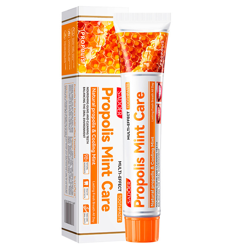 Изображение товара SADOER Зубная паста комплексного действия с прополисом и мятой 1 шт