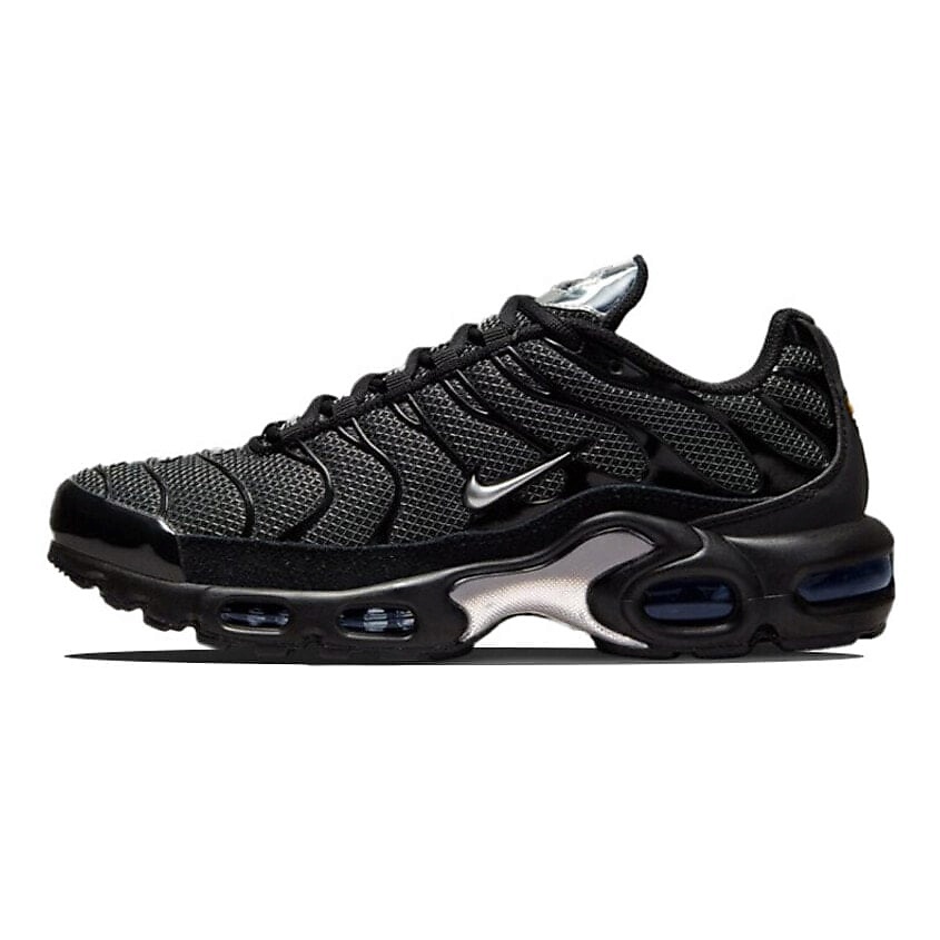 Изображение товара Женские кроссовки Nike Air Max Plus Black Suede Silver размер 38.5