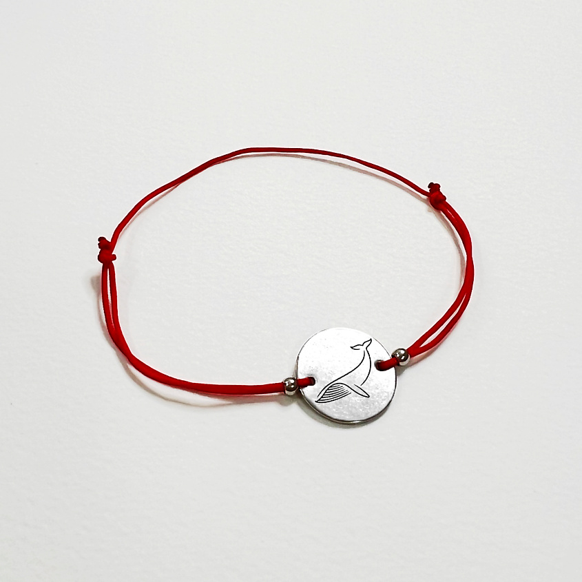 Изображение товара Браслет желаний от Сочиняй мечты регулируемый с символом на красной нити