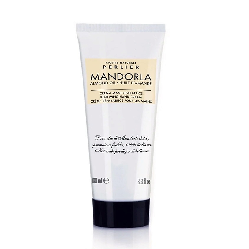 Изображение товара PERLIER Крем для рук обновляющий с миндалем Mandorla Almond Oil Renewing Hand Cream, 100 мл