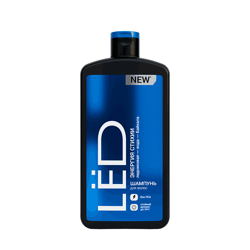 Изображение товара LЁD Шампунь для волос мужской «Энергия стихии», 490 мл