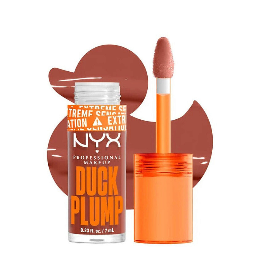 Изображение товара Блеск для губ NYX PROFESSIONAL MAKEUP Duck Plump объем 05 Brown of Applause