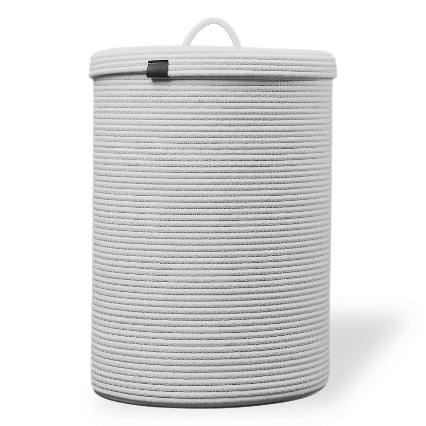 Изображение товара Корзина для хранения белья плетеная с крышкой 30х45 см ASTIHOME