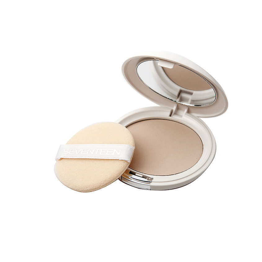 Изображение товара SEVEN7EEN Компактная шелковая пудра для лица Natural Silky, № 01, 12 г