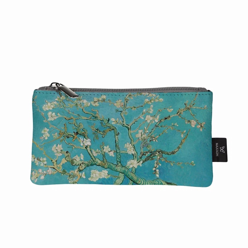 Изображение товара МАХАОН Косметичка женская маленькая кожаная, бирюзовый