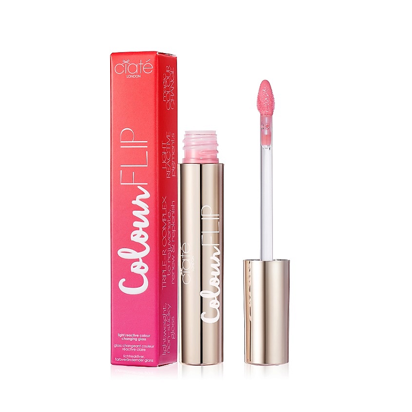 Изображение товара CIATE LONDON Блеск для губ меняющий цвет Colour Flip, LIGHT PINK 3.2 мл