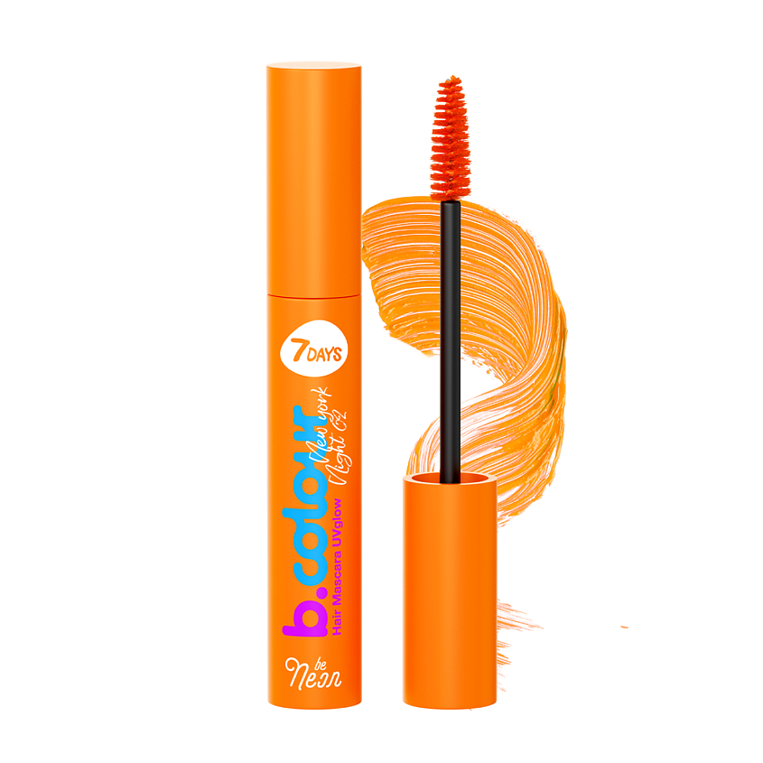 Изображение товара Тушь для ресниц и волос 7DAYS B.COLOUR Зеленая 02 New York Night