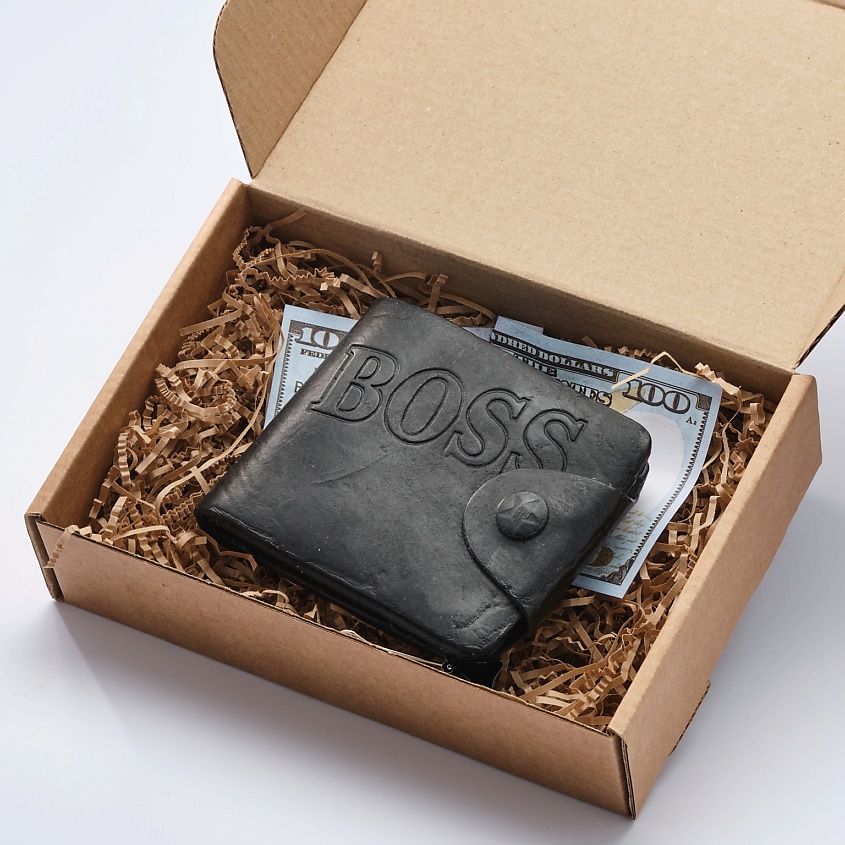 Изображение товара Мыло ручной работы SKUINA Портмоне и купюра 110 г для тела и лица