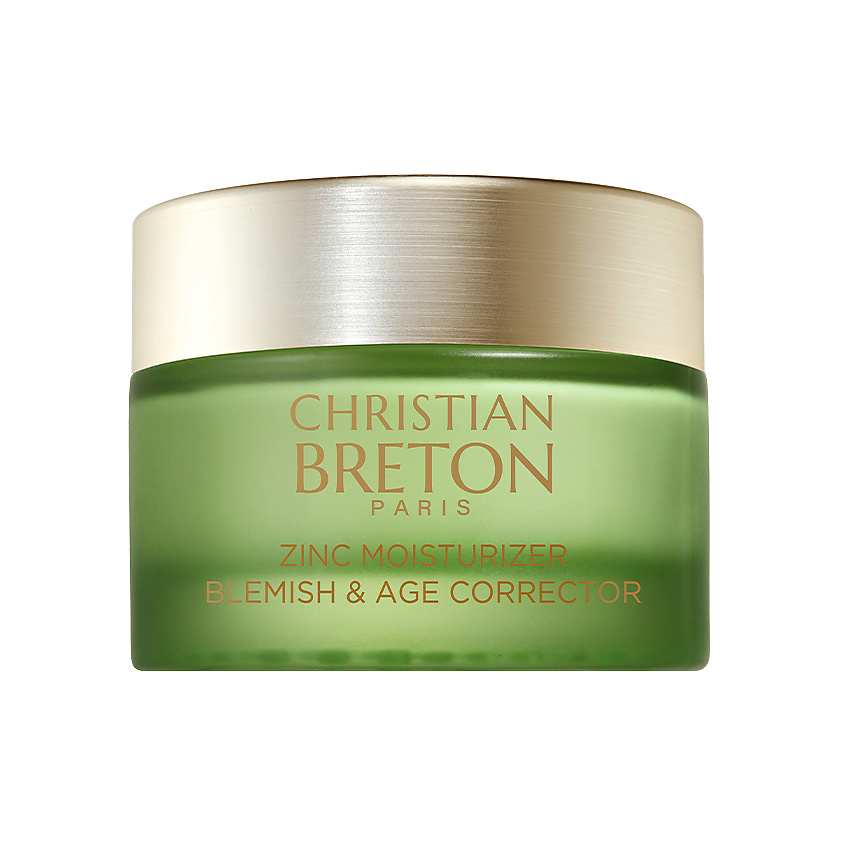 Изображение товара CHRISTIAN BRETON Крем для лица Увлажняющий с цинком против воспалений и возрастных изменений Zinc Moisturizer Blemish & Age Corrector Serum, 50 мл