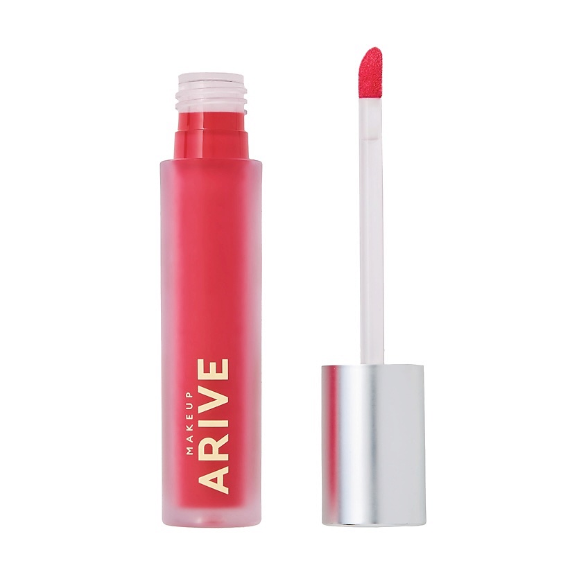 Изображение товара ARIVE MAKEUP Матовая помада-суфле Soft Matte Lipstick, 08 Teaser - яркий коралл, 3,2 мл