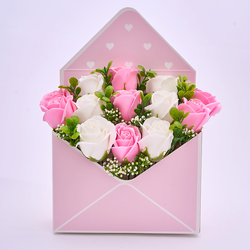 Изображение товара SKUINA Мыльные розы в коробке 100 г