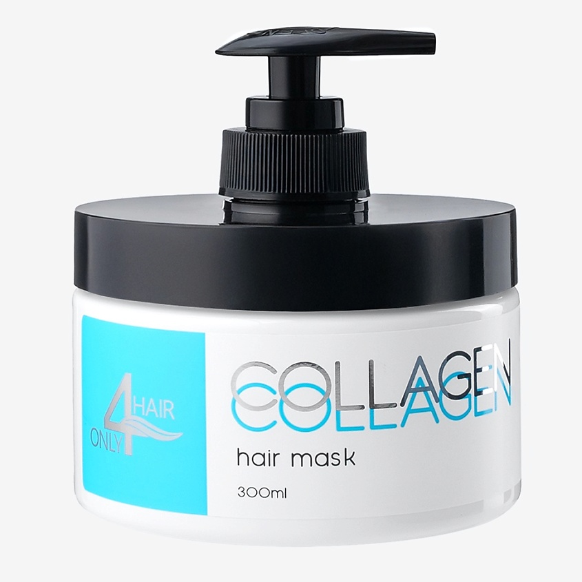 Изображение товара ONLY4HAIR Маска БОТОКС для волос восстанавливающая с кератином, 1 шт.