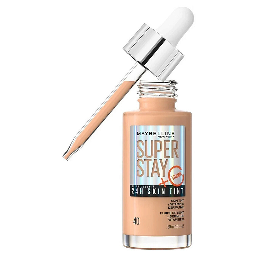 Изображение товара Мейбелин Тональный тинт-сыворотка Super Stay Skin Tint + Vitamin C № 40