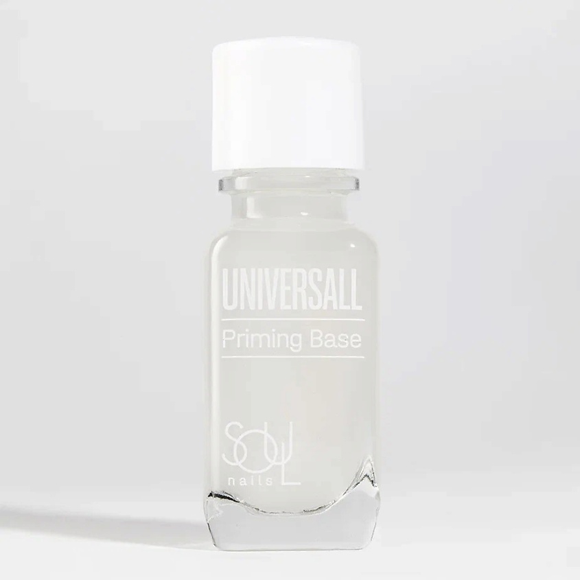 Изображение товара SOULNAILS Базовое покрытие для ногтей Universall Priming Base, 1 шт; 12,5 мл; 9см; 64г; прозрачный