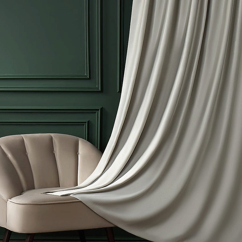 Изображение товара ARYA HOME COLLECTION Портьера с подхватом Astra0 9A Серо-бежевый, Портьера с подхватом Arya Astra ШхВ 200х250 9A Серо-бежевый