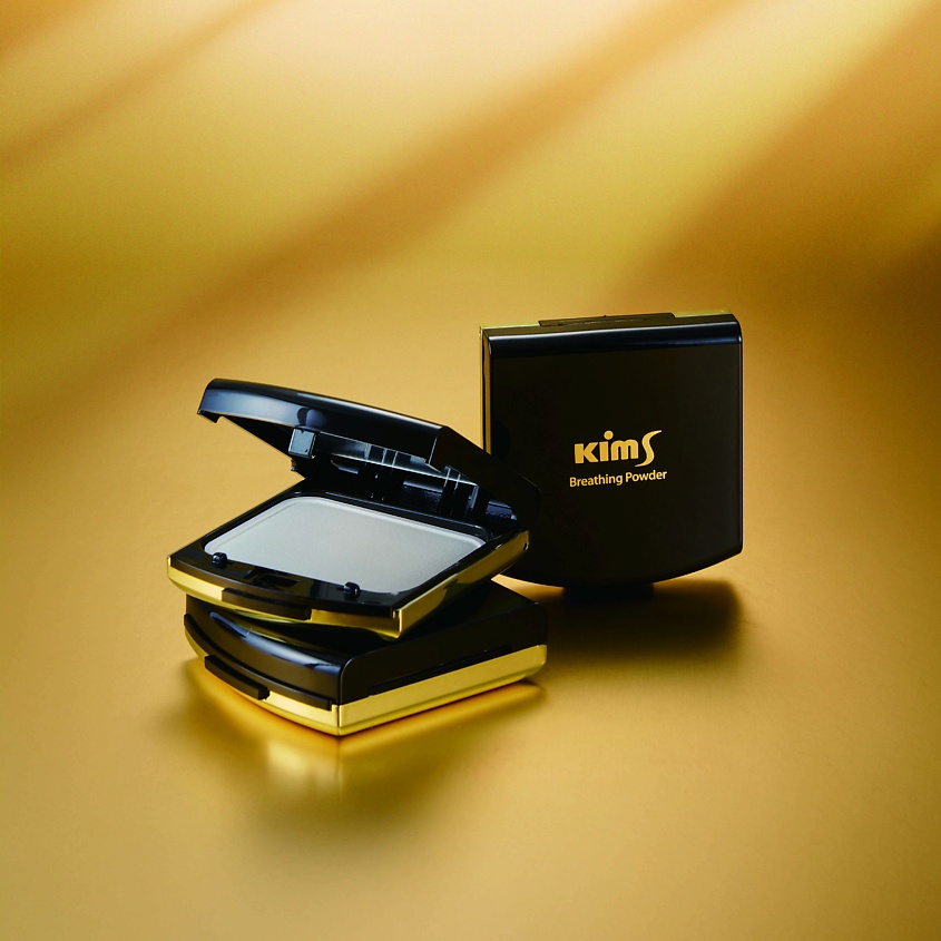 Изображение товара KIMS Компактная пудра для лица 10,5 г для матирования и выравнивания тона кожи