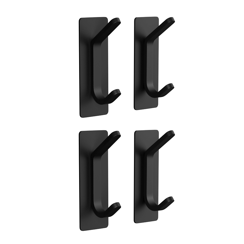 Изображение товара HOLAF Крючки самоклеящиеся настенные, 4шт., 4 шт.