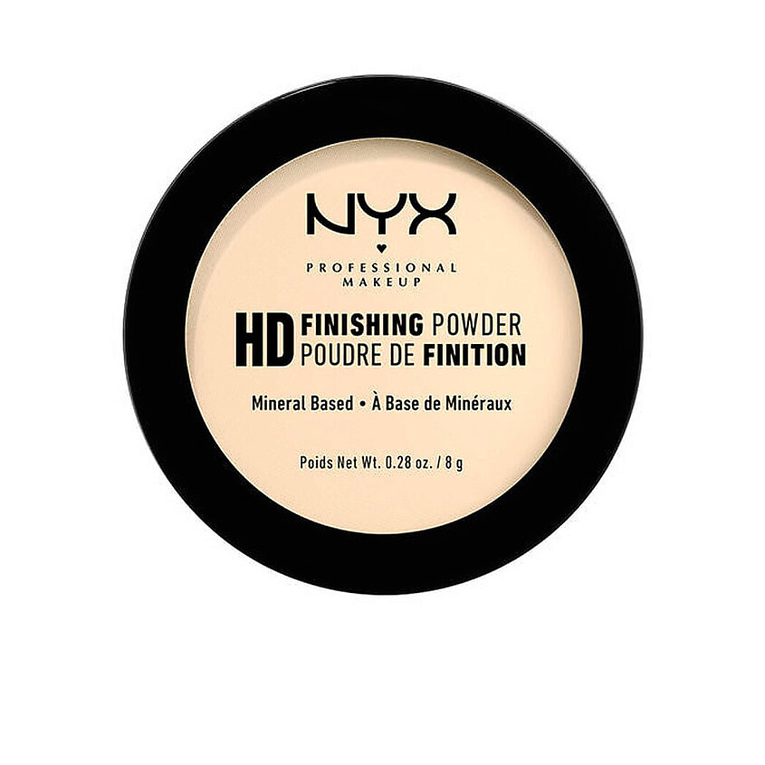 Изображение товара NYX PROFESSIONAL MAKEUP Фиксирующая пудра с минералами HD Finishing Powder, Banana