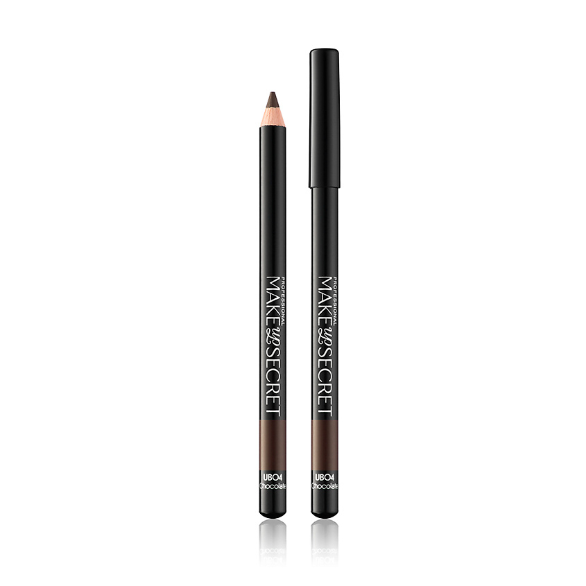 Изображение товара MAKE-UP SECRET Универсальный карандаш для бровей Universal Browliner, 1 шт.; оттенок: теплый шоколадный