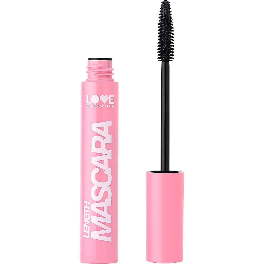 Изображение товара LOVE GENERATION Тушь для ресниц с эффектом удлинения ресниц Length Mascara, 01 черный, 9 мл