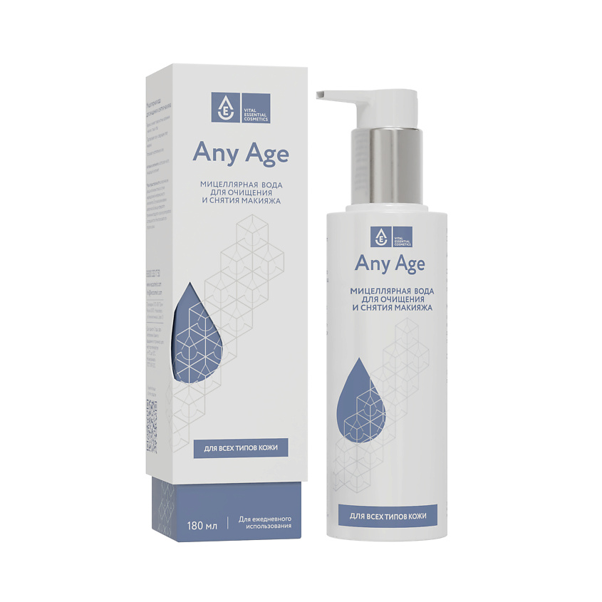 Изображение товара VEC Мицеллярная вода для очищения и снятия макияжа для всех типов кожи, 1 шт.